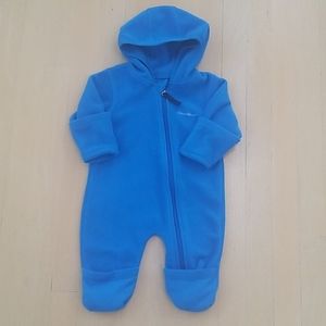 Eddie Bauer Blue Fleece Bunting